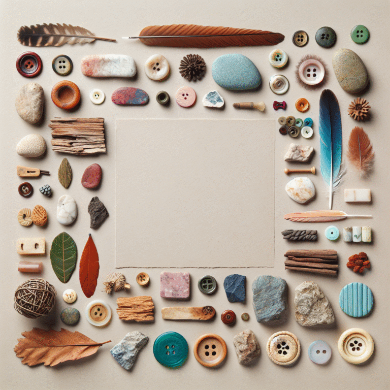 Materiais fáceis de encontrar para criar quadros inspiradores