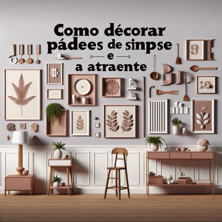 como decorar paredes de forma simples e atraente