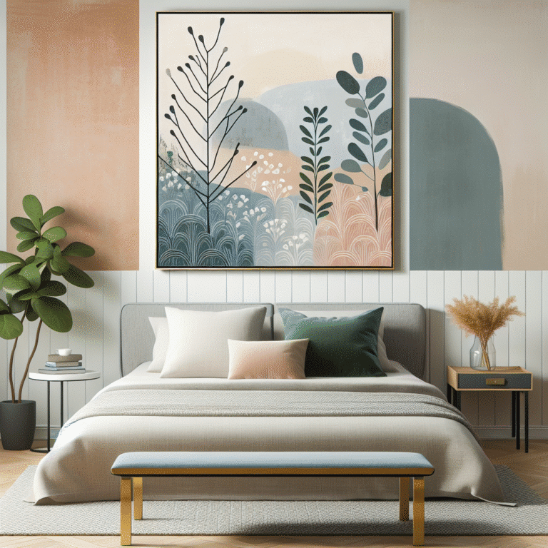 pintura decorativa barata para quarto