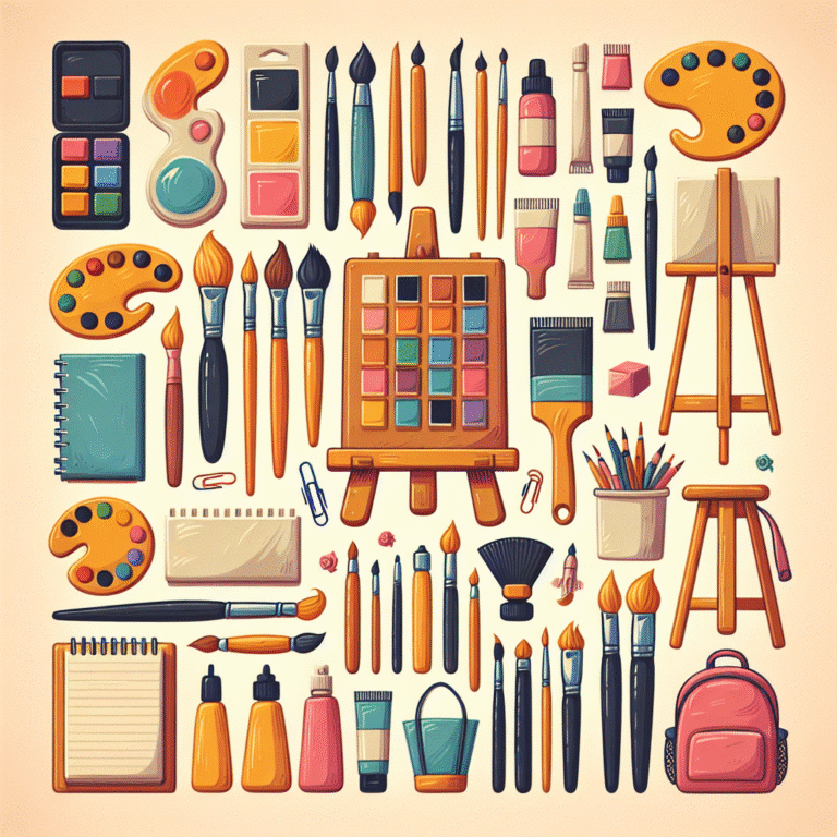 Pintura DIY: Materiais acessíveis para artistas iniciantes