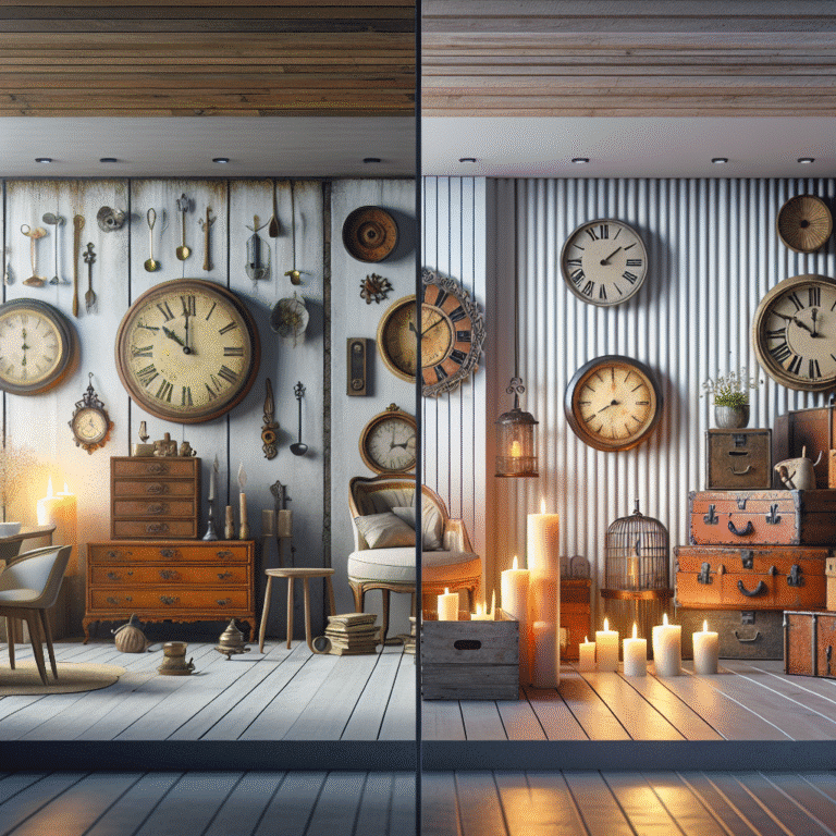 como transformar objetos antigos em decoração moderna