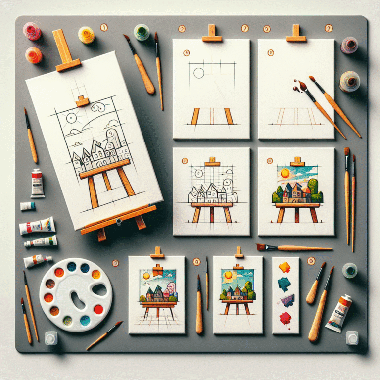 quadros artesanais passo a passo