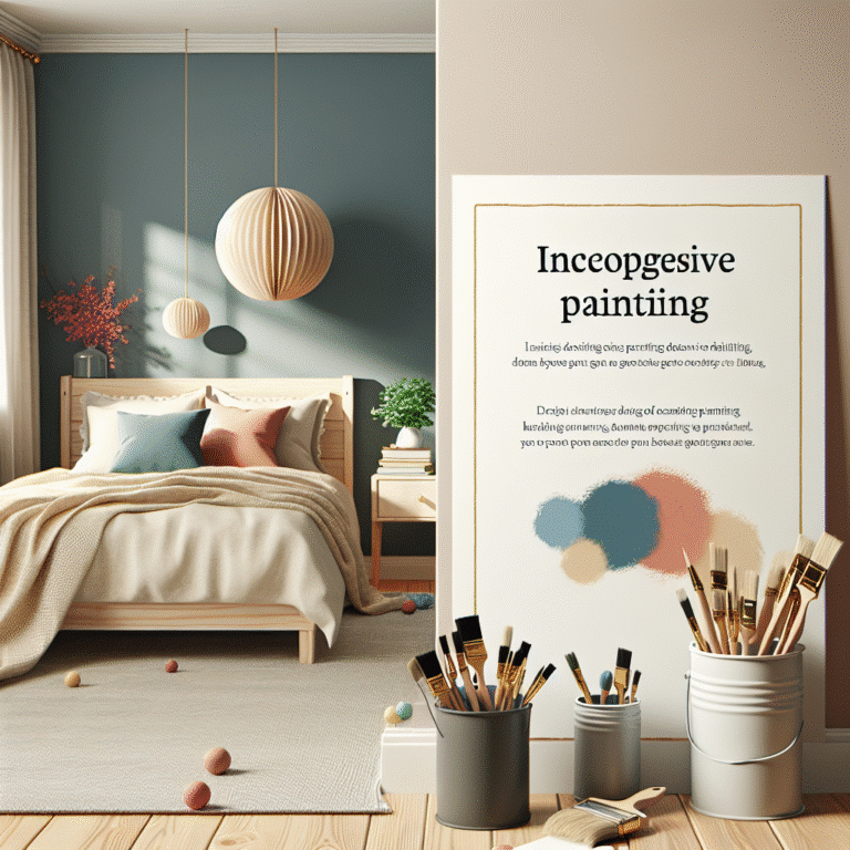 ideias de pintura decorativa barata para quarto