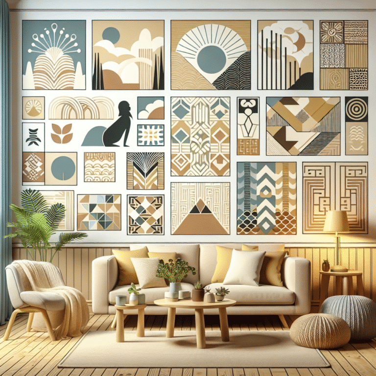 murais fáceis de fazer em casa