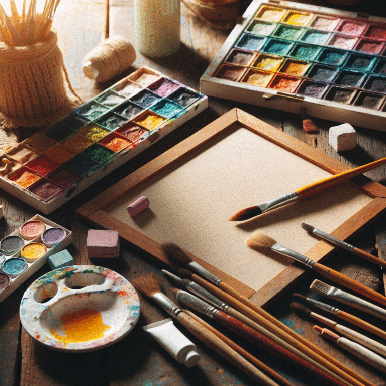 Materiais fáceis de encontrar para criar quadros inspiradores