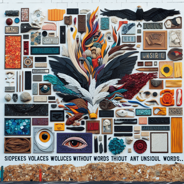 Materiais inusitados para criar murais impactantes