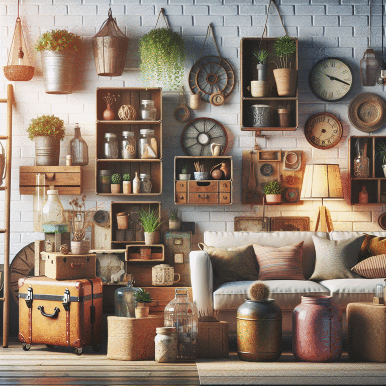 Reaproveitando objetos em casa: Dicas de decoração criativa