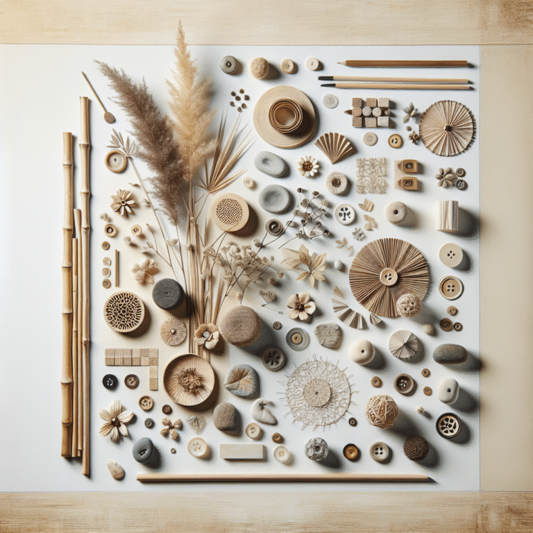 Ideias econômicas para arte de parede com materiais simples