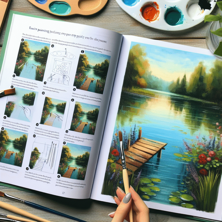 tutoriais de pintura artística para iniciantes