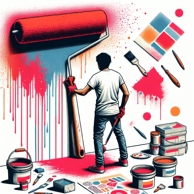 técnicas de pintura DIY para transformar sua parede