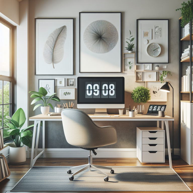 ideias de decoração para escritório em casa que aumentam a produtividade