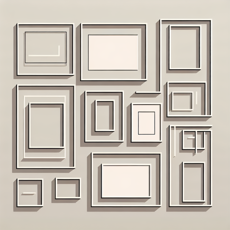 ideias de quadros minimalistas