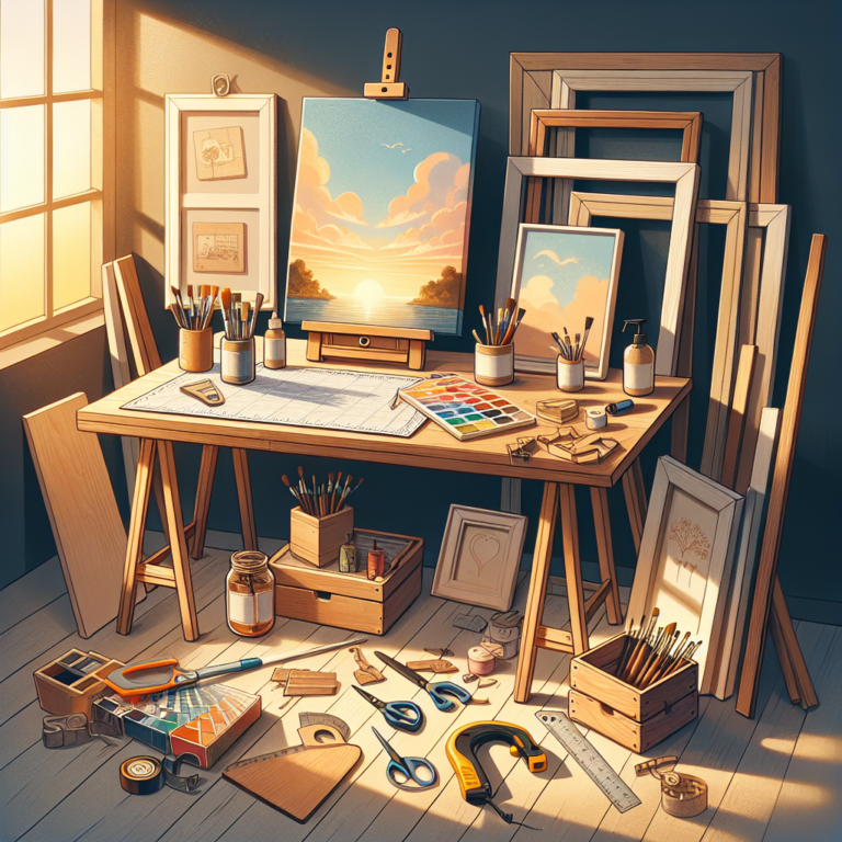 projetos de quadros DIY para iniciantes