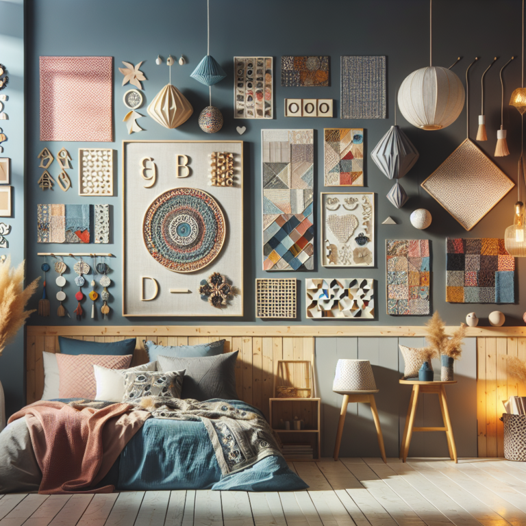 ideias de materiais para decorar quarto: um toque pessoal