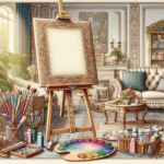 tutoriais de pintura artística para iniciantes em casa