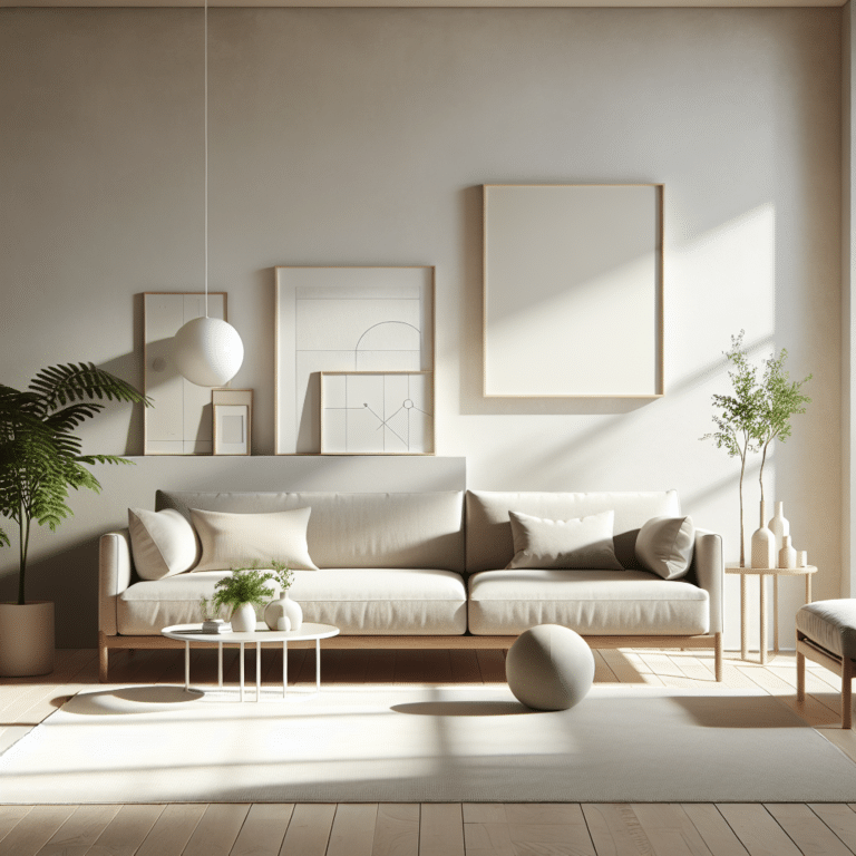 decoração minimalista feita em casa: guia prático