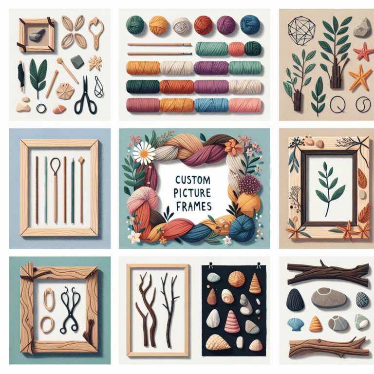 Ideias de materiais simples para quadros: personalize seu espaço