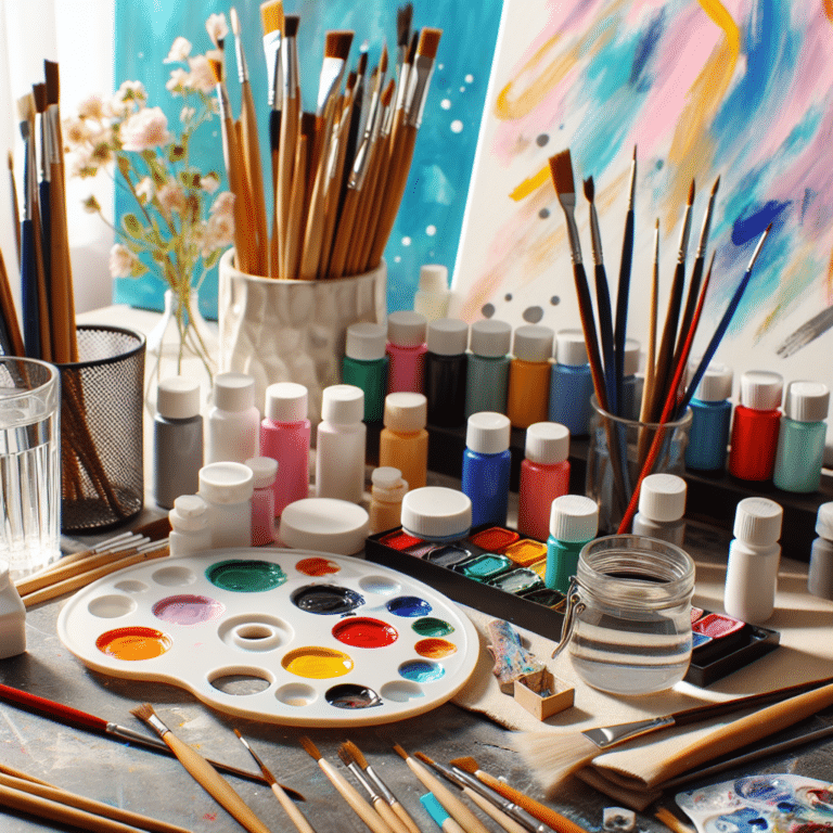 Materiais fáceis para pintura DIY: comece seu projeto hoje