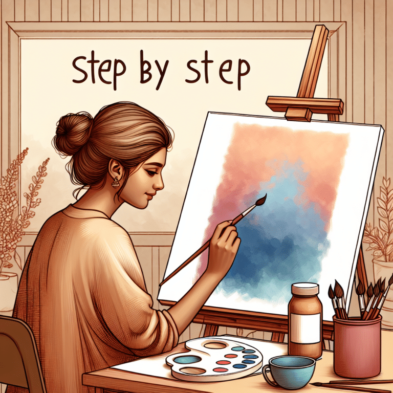 passo a passo para iniciantes: tutoriais de quadros fáceis