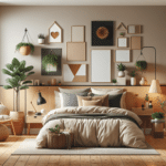 como criar uma decoração prática e bonita para o seu quarto