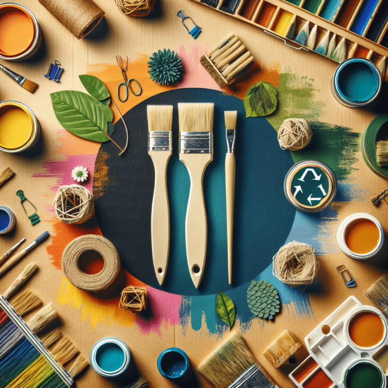 pintar parede com materiais recicláveis