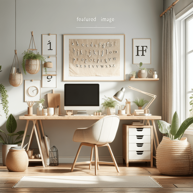 ideias para transformar seu escritório em casa com decoração acessível